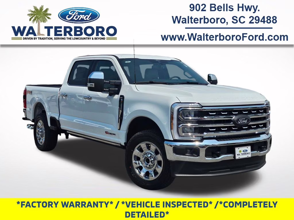 2026 Oxford White Ford Super Duty F-250 SRW Lariat 4X4 Truck