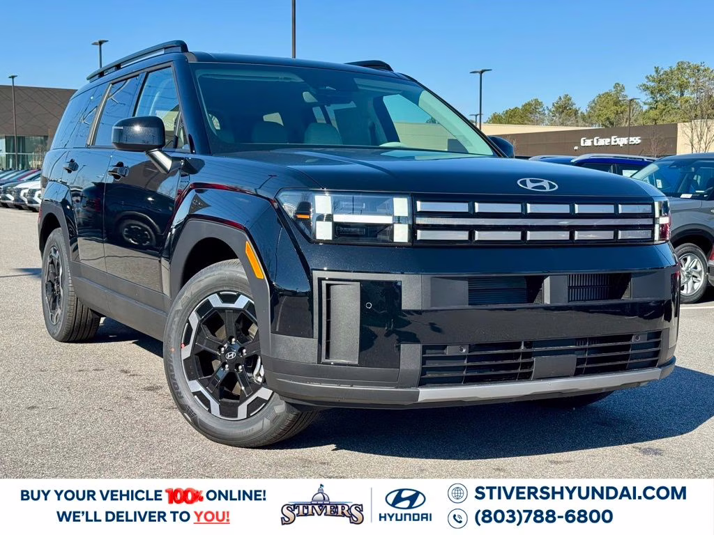 2026 Phantom Black Hyundai Santa Fe SEL FWD SUV