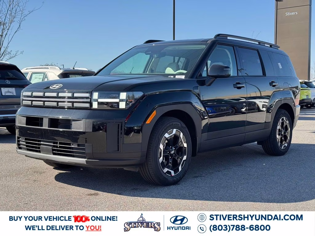 2026 Phantom Black Hyundai Santa Fe SEL FWD SUV