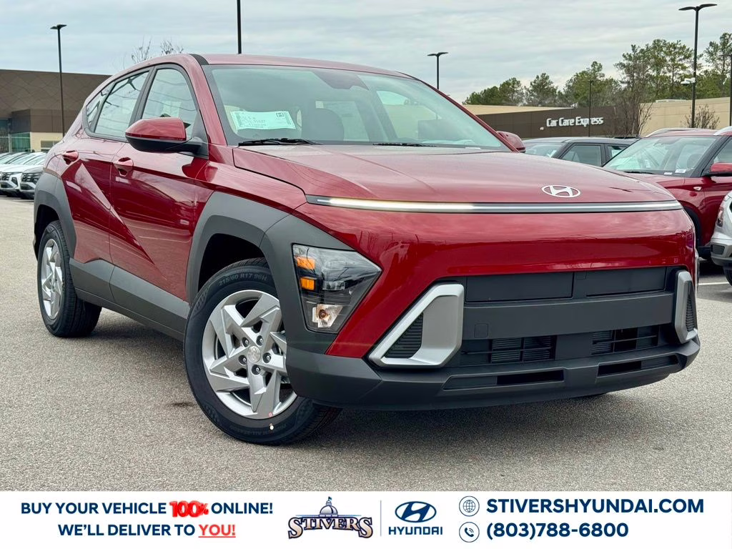 2026 Ultimate Red Metallic Hyundai Kona SE FWD SUV