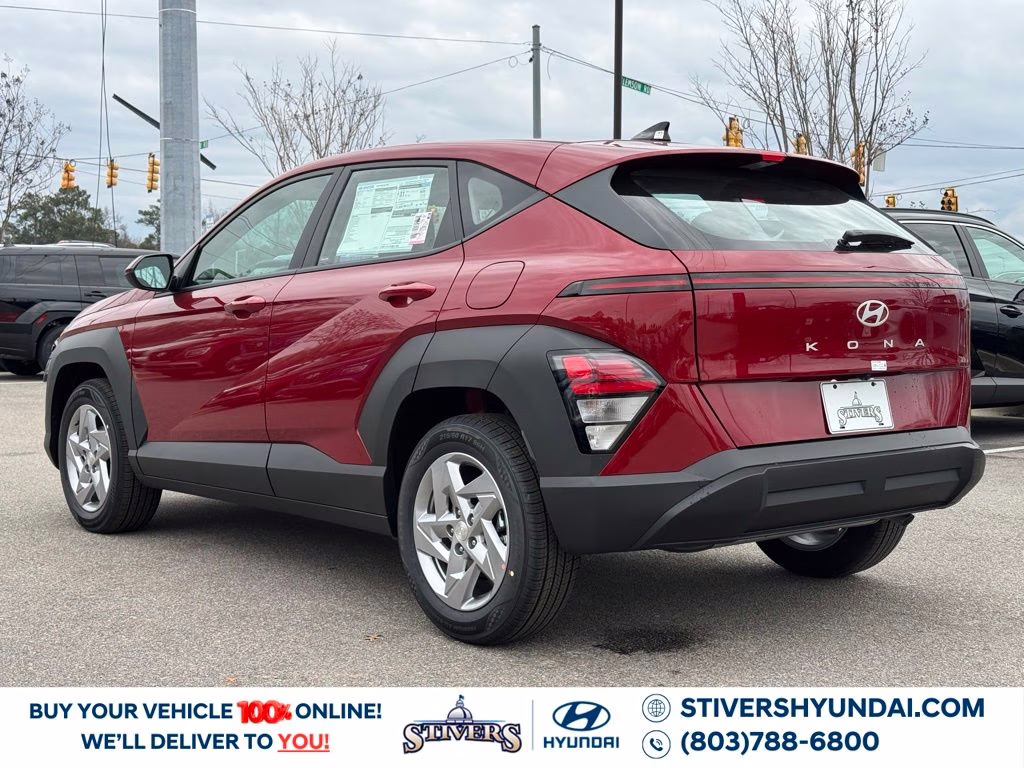 2026 Ultimate Red Metallic Hyundai Kona SE FWD SUV