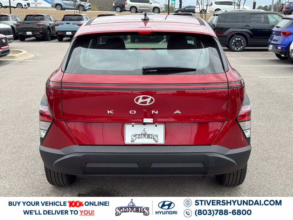 2026 Ultimate Red Metallic Hyundai Kona SE FWD SUV