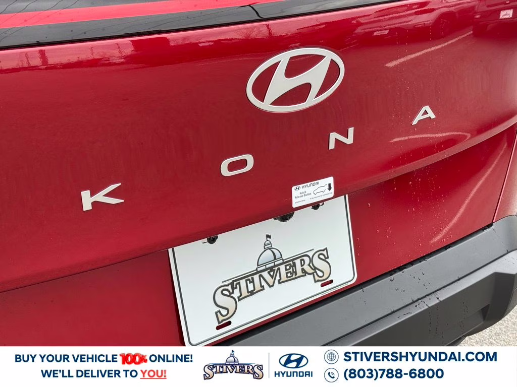 2026 Ultimate Red Metallic Hyundai Kona SE FWD SUV