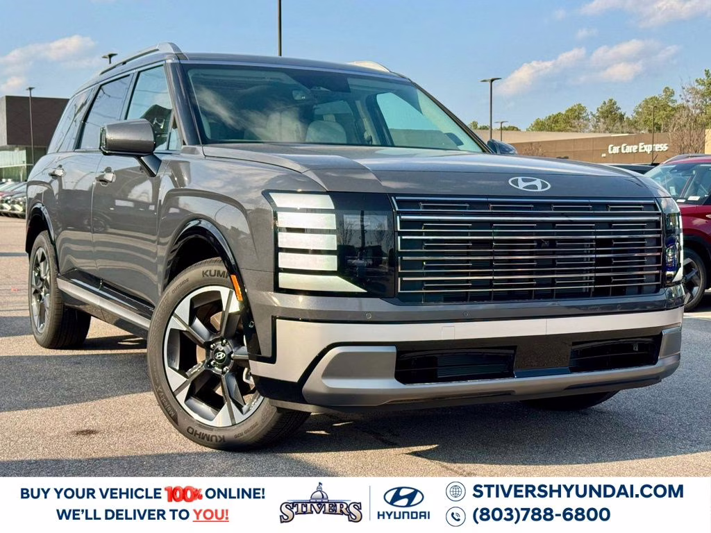 2026 Ecotronic Gray Pearl Hyundai Palisade Limited FWD SUV
