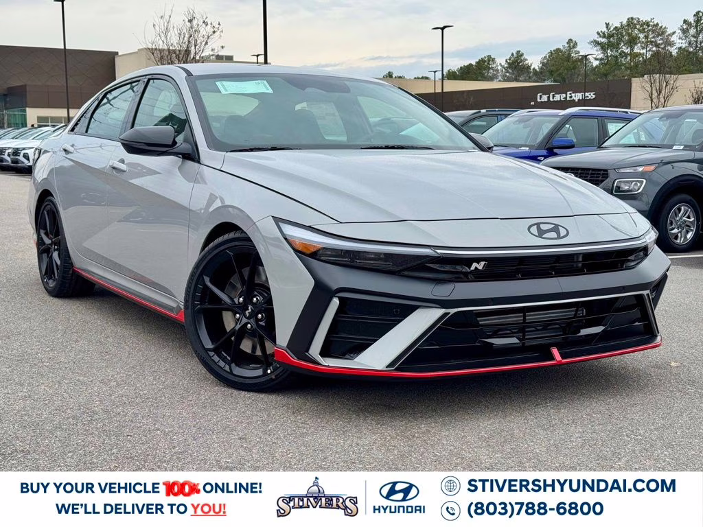 2026 Cyber Gray Hyundai Elantra N Base FWD Sedan