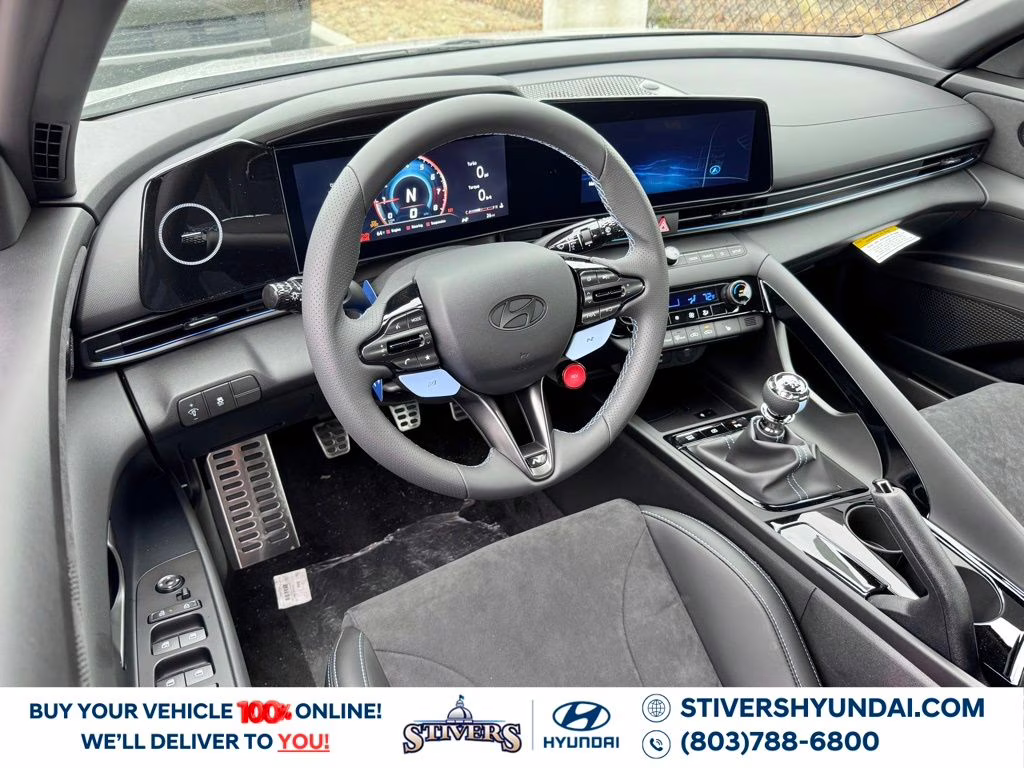 2026 Cyber Gray Hyundai Elantra N Base FWD Sedan