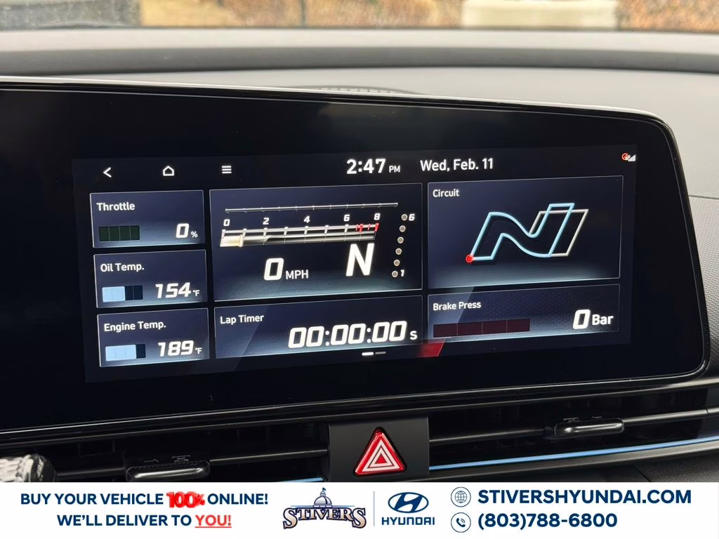 2026 Cyber Gray Hyundai Elantra N Base FWD Sedan