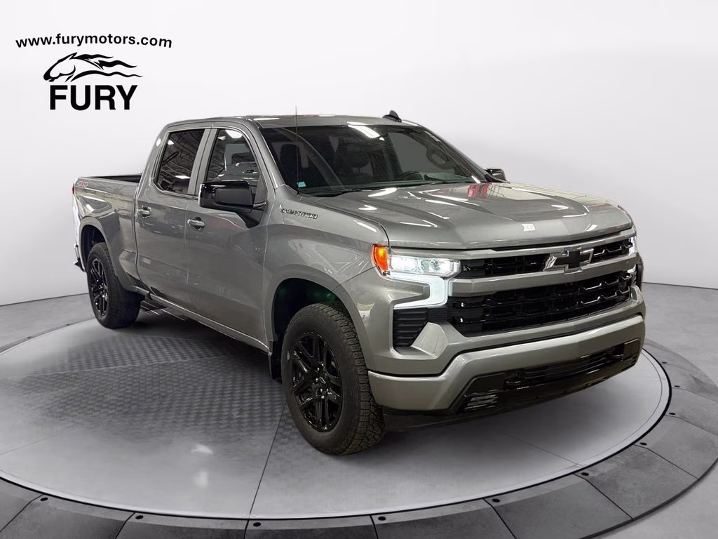 2025 Gray Chevrolet Silverado 1500 RST w/Convenience II pkg & Bose Surround Sound 4X4 Truck