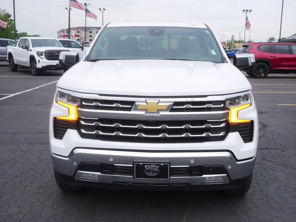 2025 White Chevrolet Silverado 1500 LTZ 4X4 Truck
