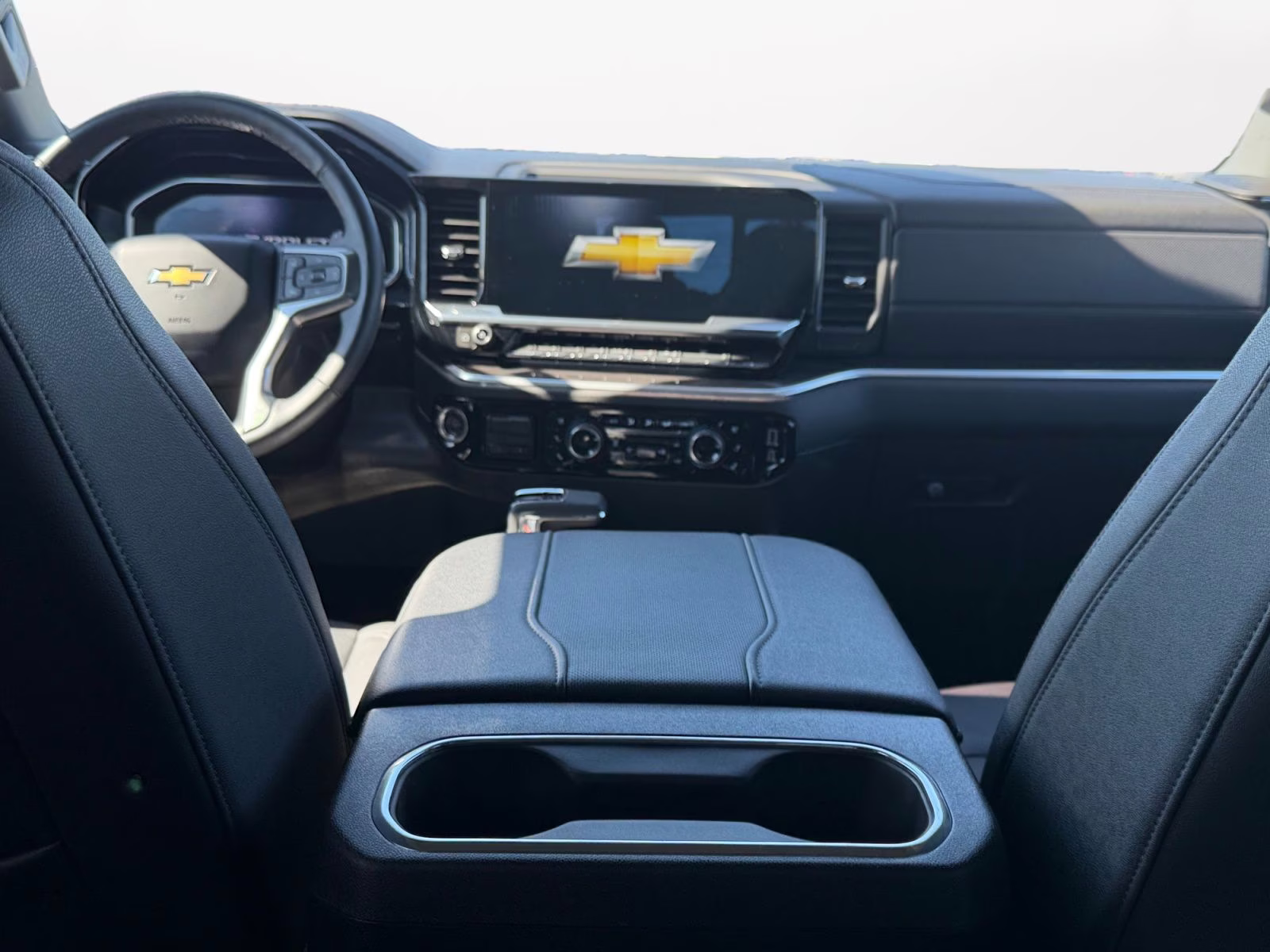 2025 Summit White Chevrolet Silverado 1500 LTZ 4X4 Truck