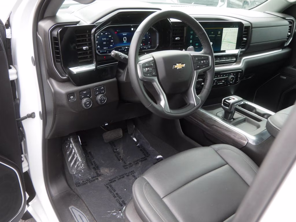 2025 White Chevrolet Silverado 1500 LTZ 4X4 Truck