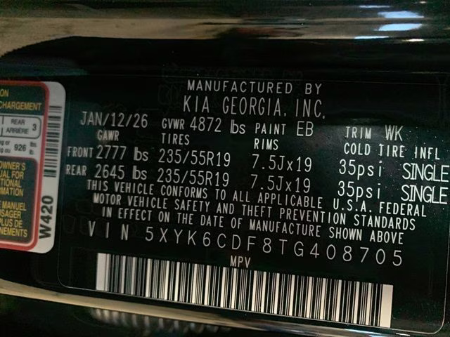 2026 Ebony Black Kia Sportage X-Line AWD SUV