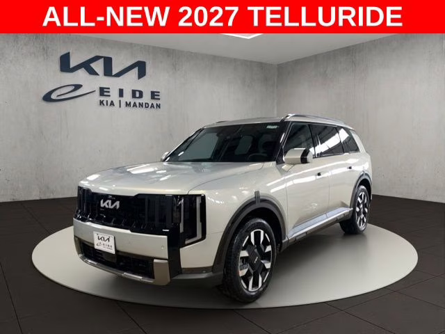 2027 Ivory Silver Kia Telluride S AWD SUV