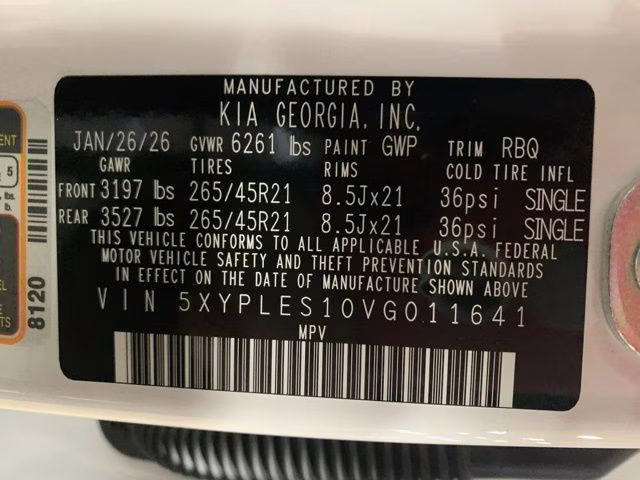 2027 Glacial White Pearl Kia Telluride X-Line SX Prestige AWD SUV