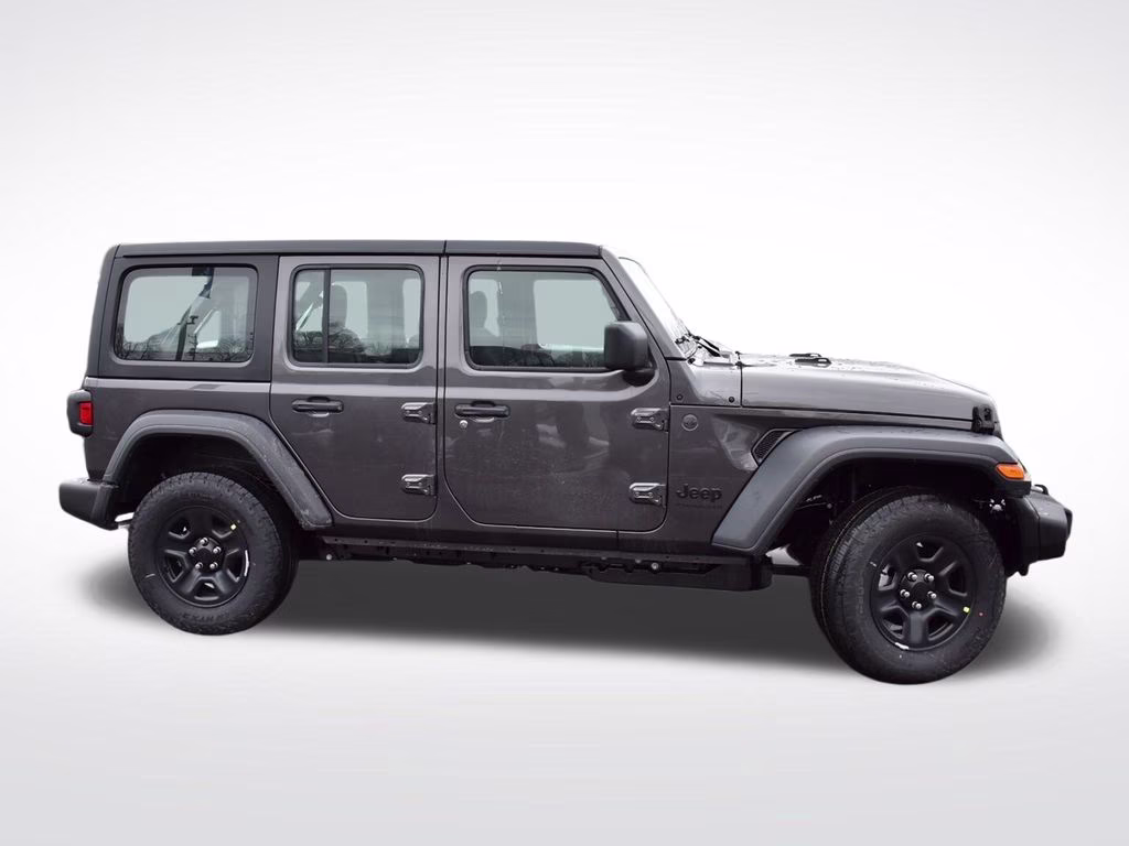 2026 Granite Crystal Metallic Clearcoat Jeep Wrangler Sport 4X4 SUV