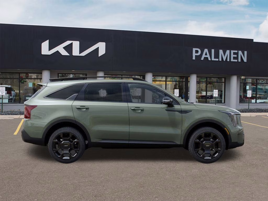 2026 Jungle Green Kia Sorento X-Line EX AWD SUV