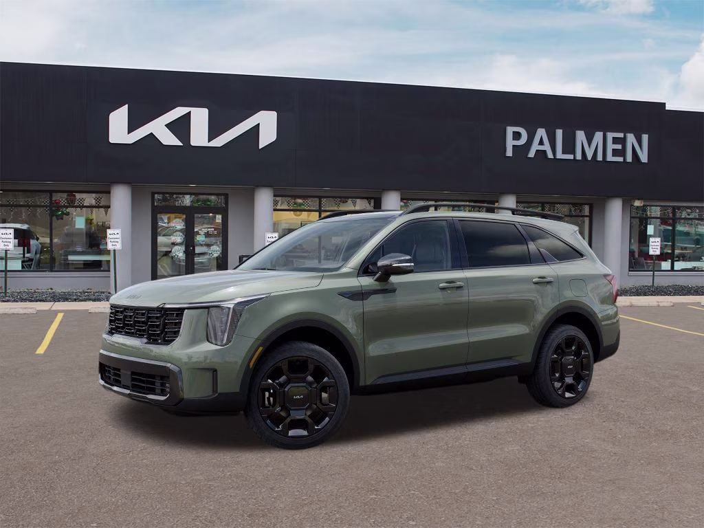 2026 Jungle Green Kia Sorento X-Line EX AWD SUV