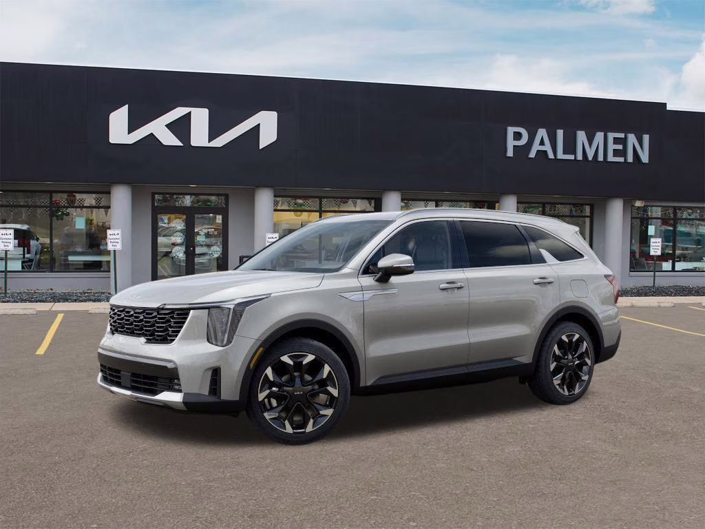 2026 Ivory Silver Kia Sorento EX AWD SUV
