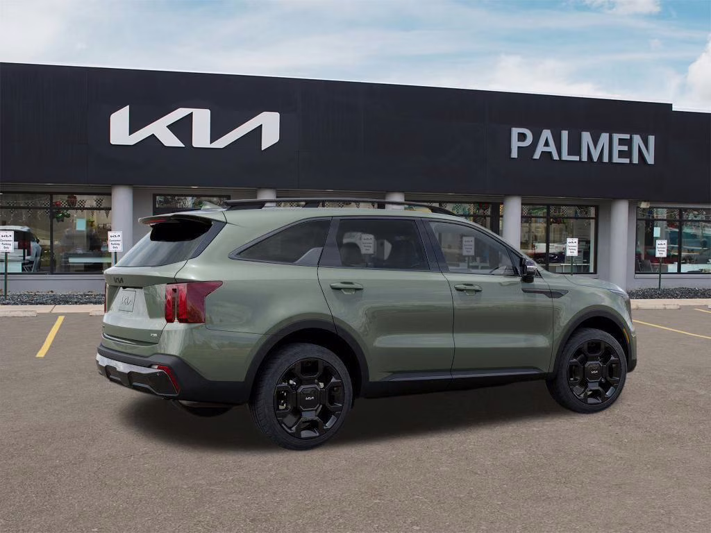 2026 Jungle Green Kia Sorento X-Line EX AWD SUV