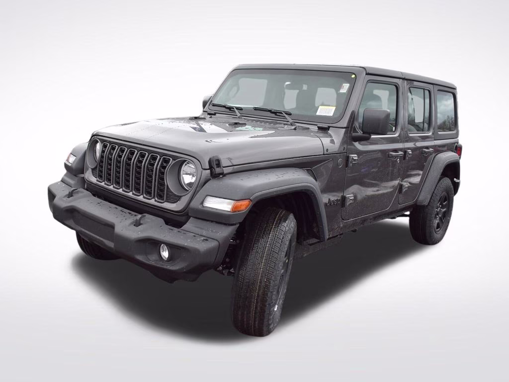 2026 Granite Crystal Metallic Clearcoat Jeep Wrangler Sport 4X4 SUV