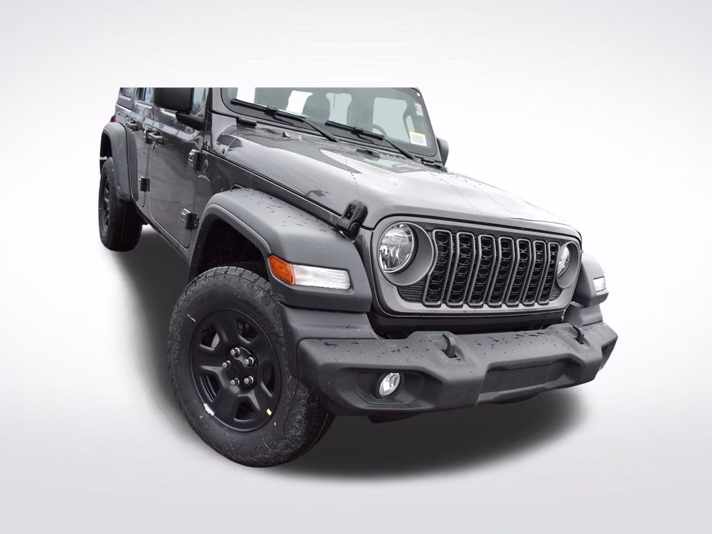 2026 Granite Crystal Metallic Clearcoat Jeep Wrangler Sport 4X4 SUV
