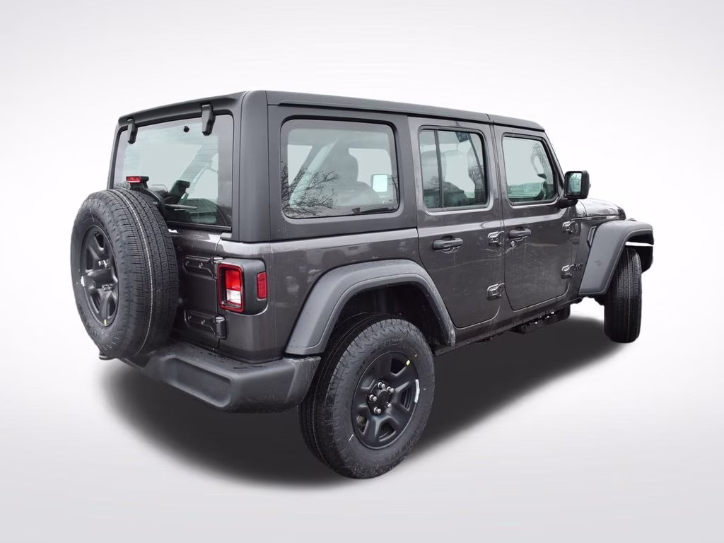2026 Granite Crystal Metallic Clearcoat Jeep Wrangler Sport 4X4 SUV