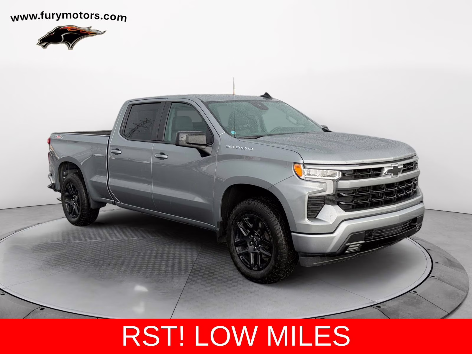 2025 Gray Chevrolet Silverado 1500 RST 4X4 Truck