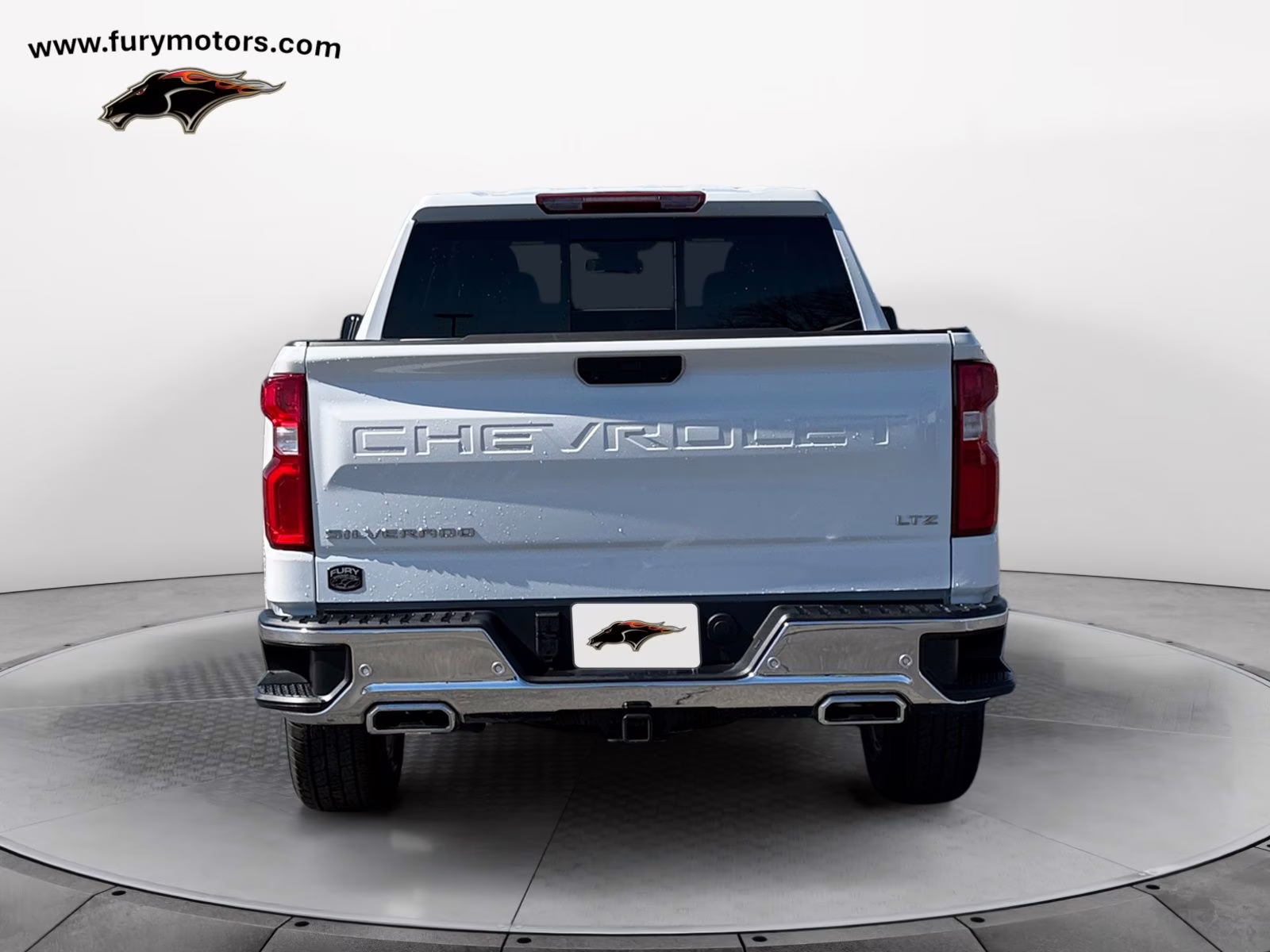 2025 Summit White Chevrolet Silverado 1500 LTZ 4X4 Truck