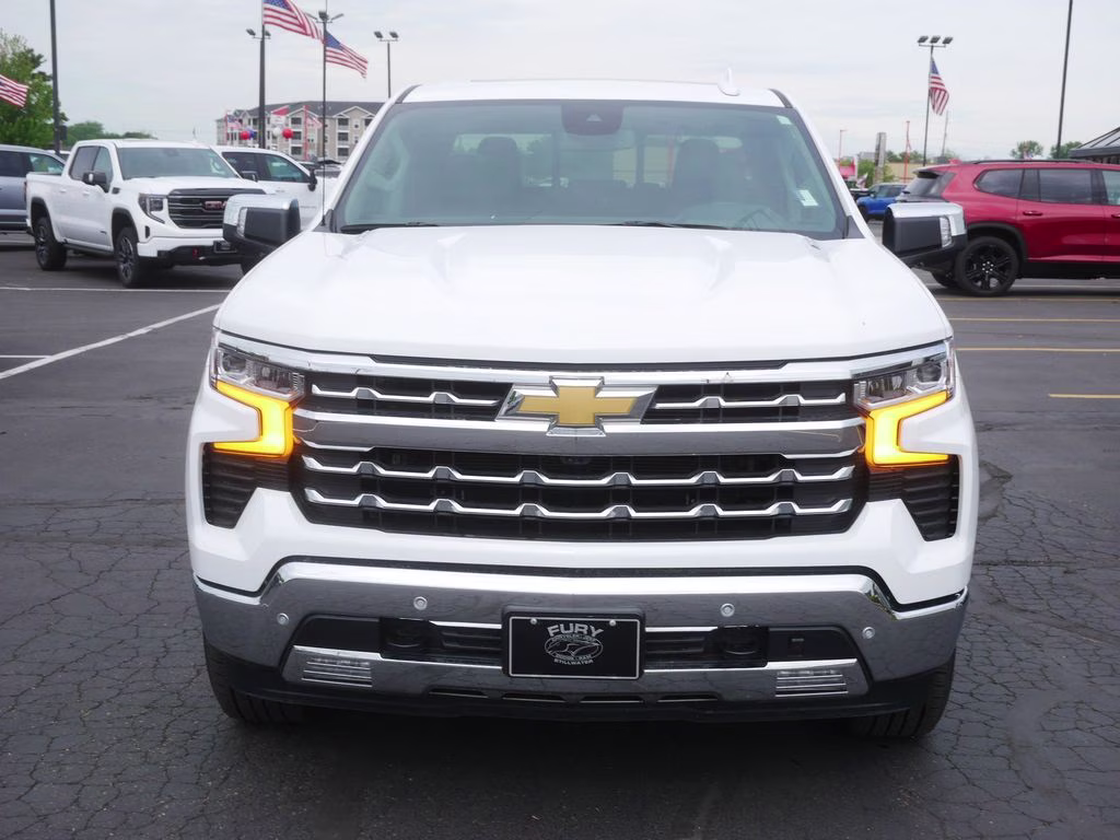 2025 White Chevrolet Silverado 1500 LTZ 4X4 Truck