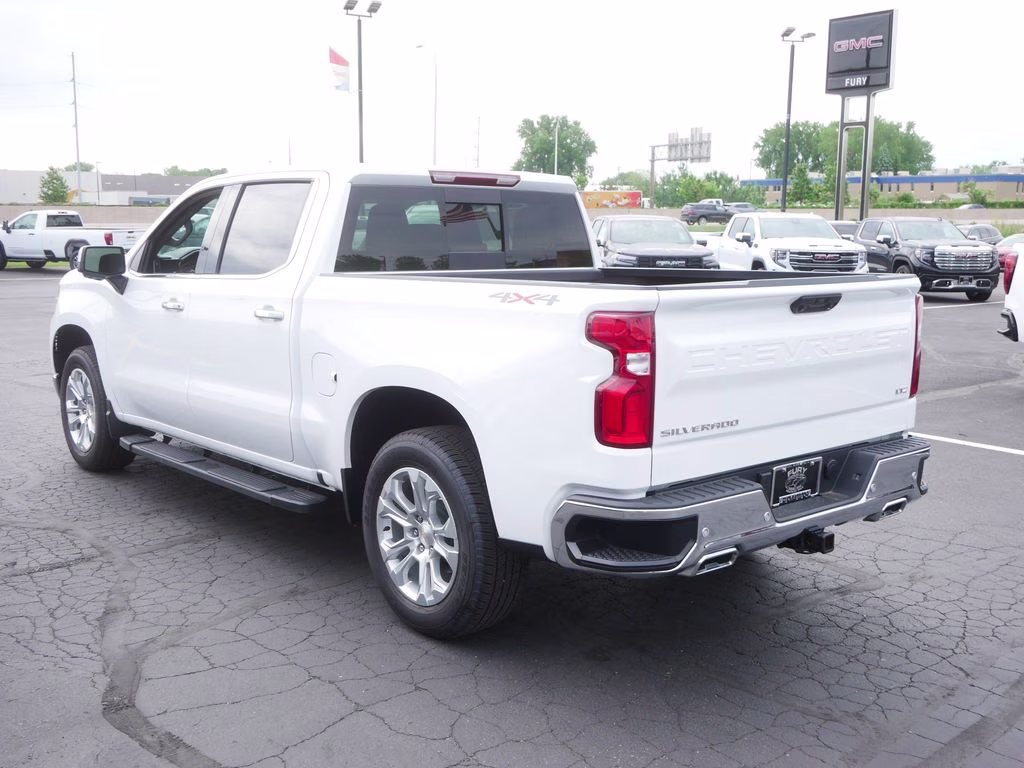 2025 White Chevrolet Silverado 1500 LTZ 4X4 Truck
