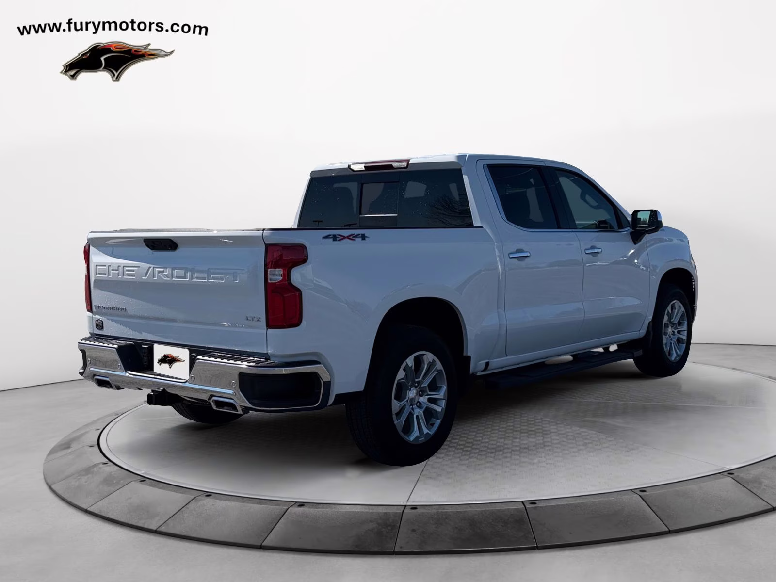 2025 Summit White Chevrolet Silverado 1500 LTZ 4X4 Truck