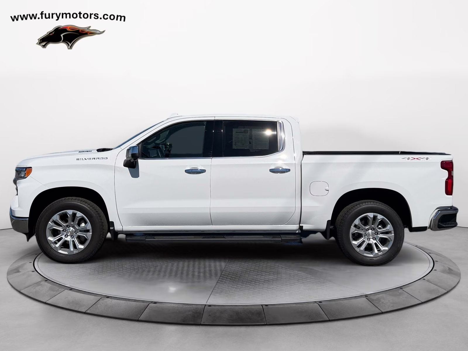 2025 Summit White Chevrolet Silverado 1500 LTZ 4X4 Truck