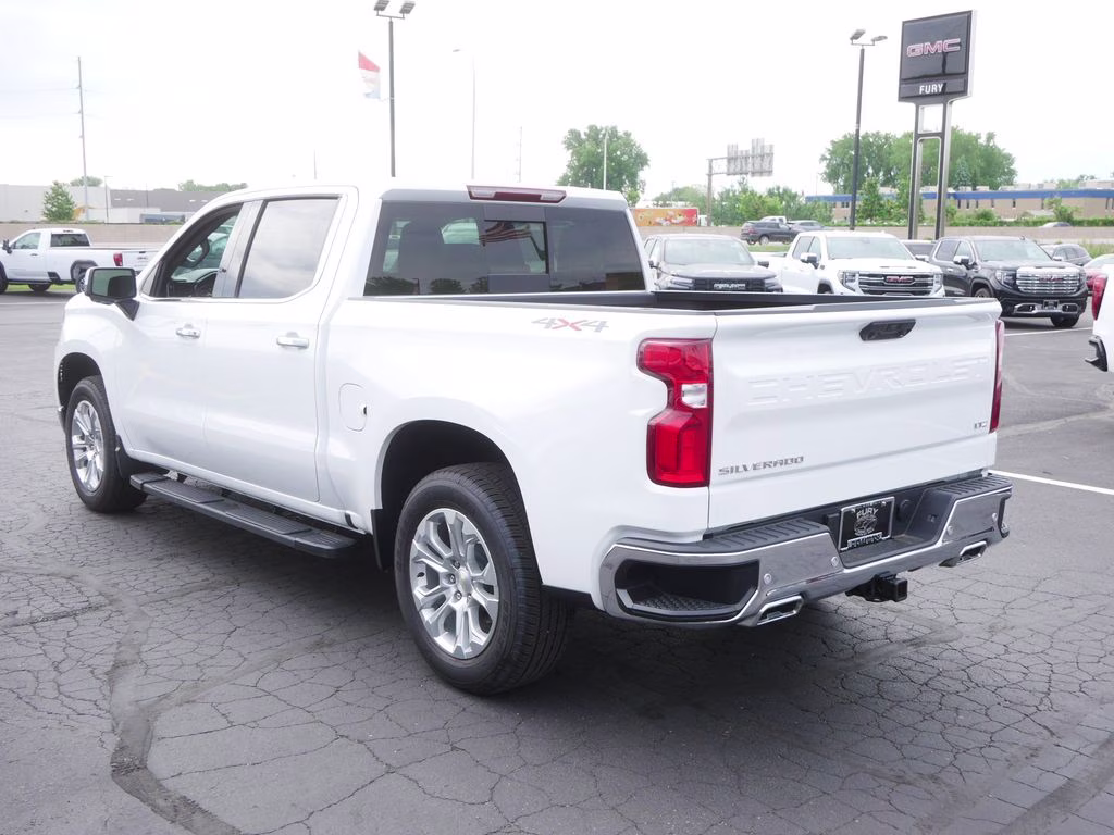 2025 White Chevrolet Silverado 1500 LTZ 4X4 Truck