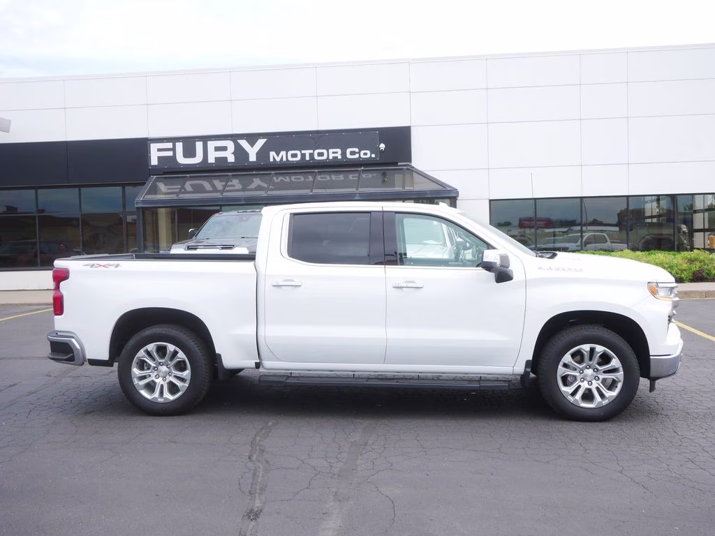 2025 White Chevrolet Silverado 1500 LTZ 4X4 Truck