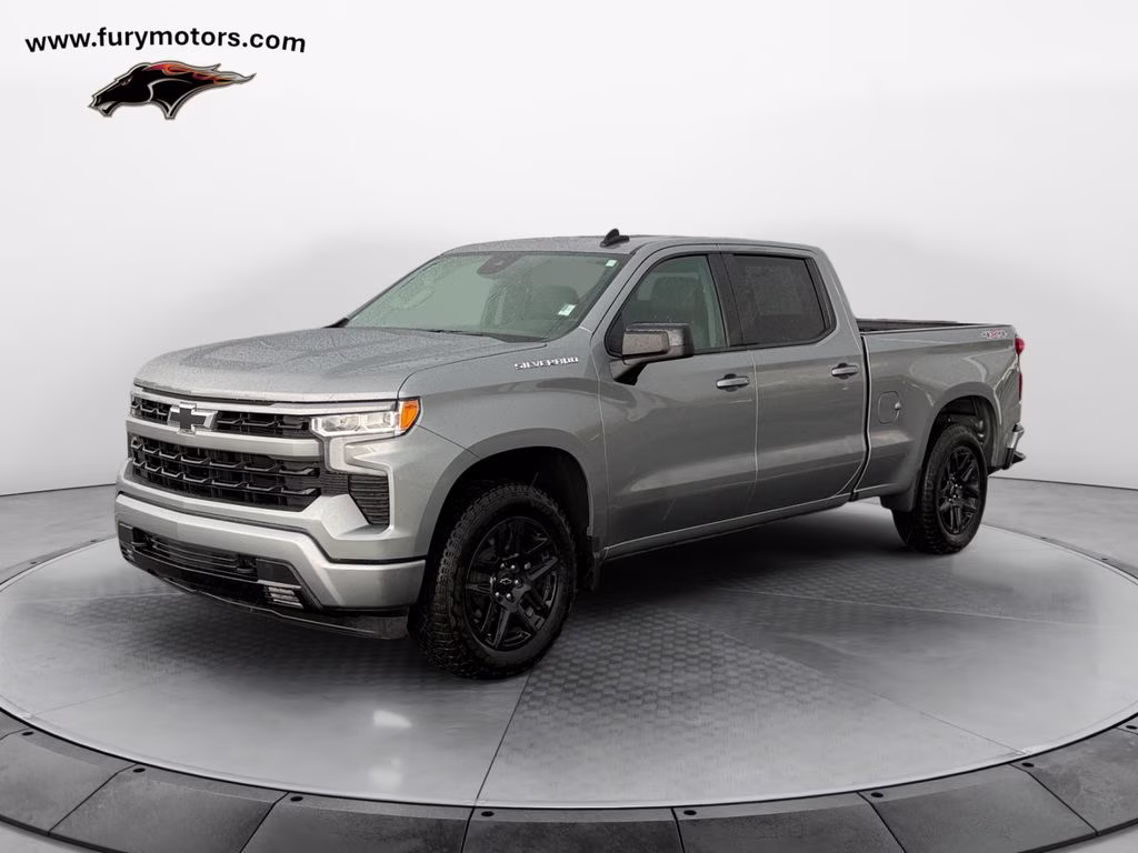 2025 Gray Chevrolet Silverado 1500 RST w/Convenience II pkg & Bose Surround Sound 4X4 Truck