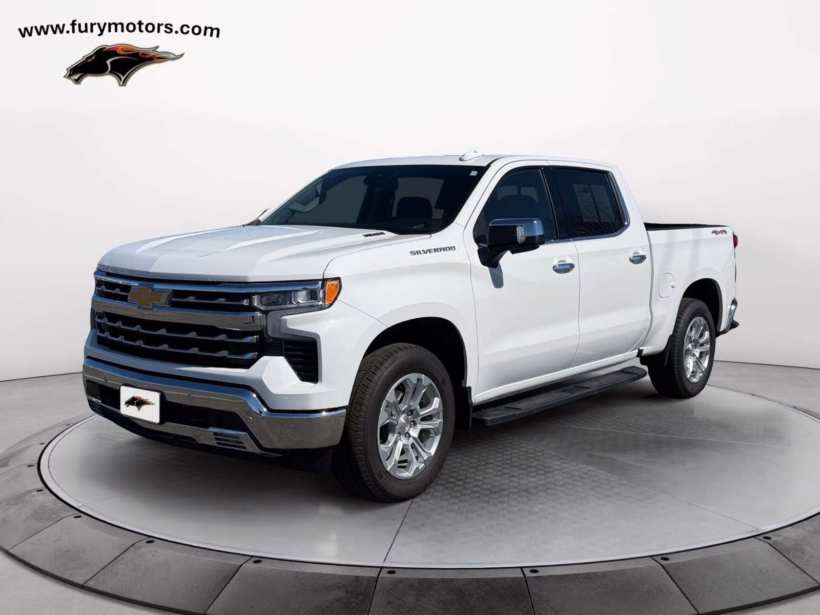 2025 Summit White Chevrolet Silverado 1500 LTZ 4X4 Truck