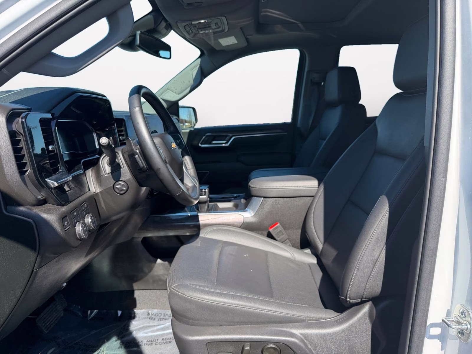 2025 Summit White Chevrolet Silverado 1500 LTZ 4X4 Truck