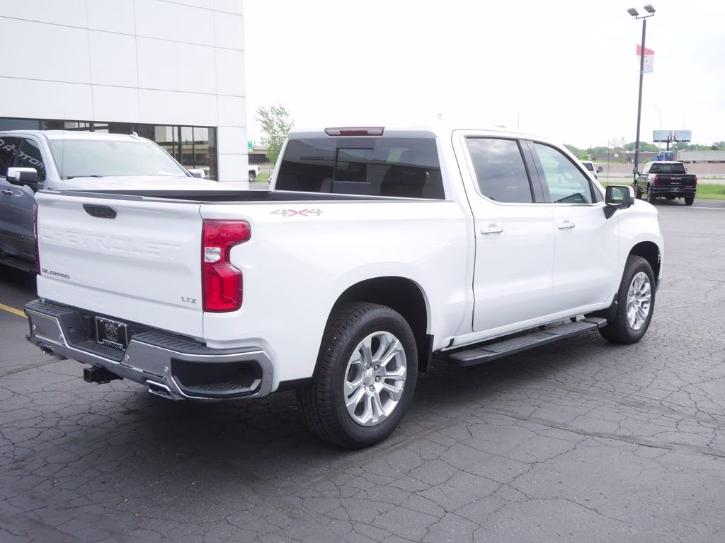 2025 White Chevrolet Silverado 1500 LTZ 4X4 Truck