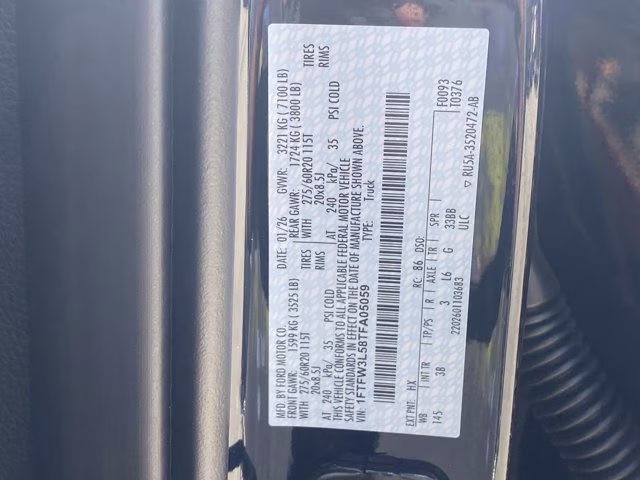 2026 Antimatter Blue Metallic Ford F-150 XLT 4X4 Truck