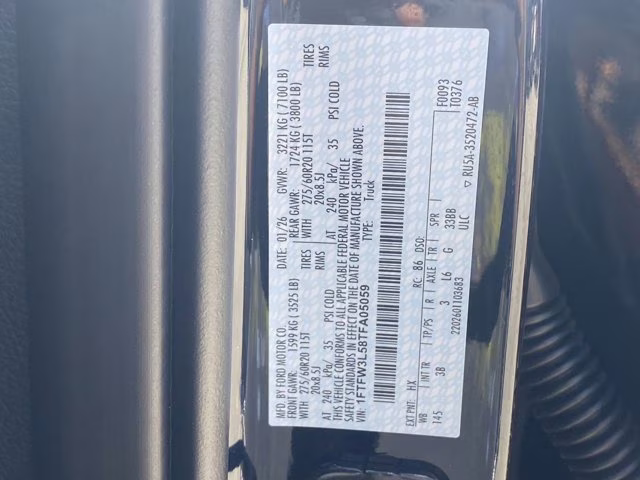 2026 Antimatter Blue Metallic Ford F-150 XLT 4X4 Truck