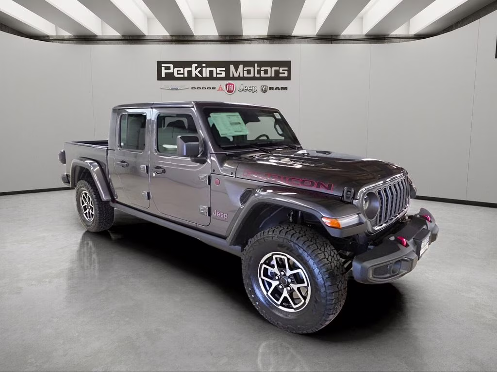 2026 Granite Crystal Metallic Clearcoat Jeep Gladiator Rubicon 4X4 Truck