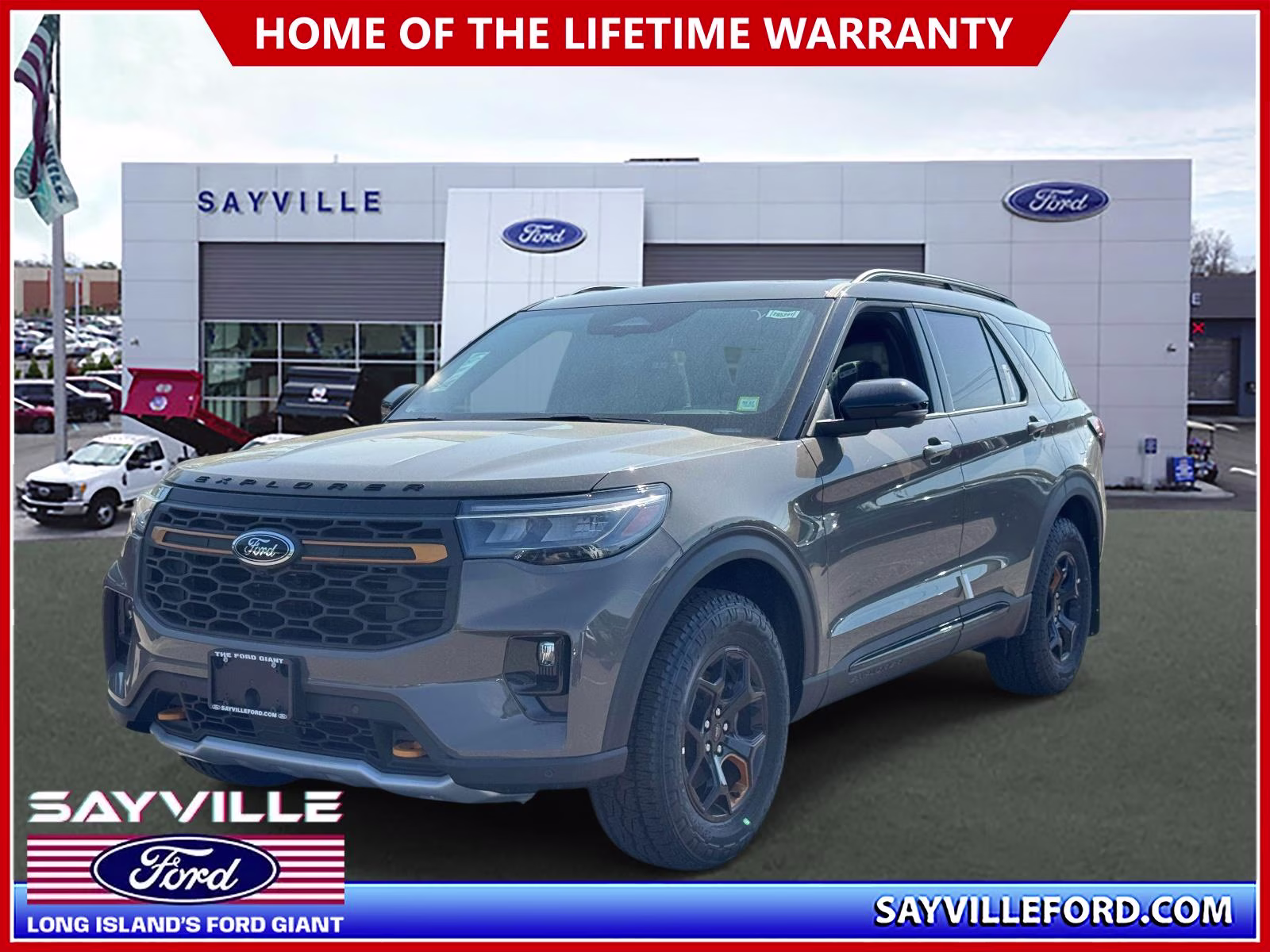 2026 Marsh Gray Ford Explorer Tremor 4WD 4X4 SUV