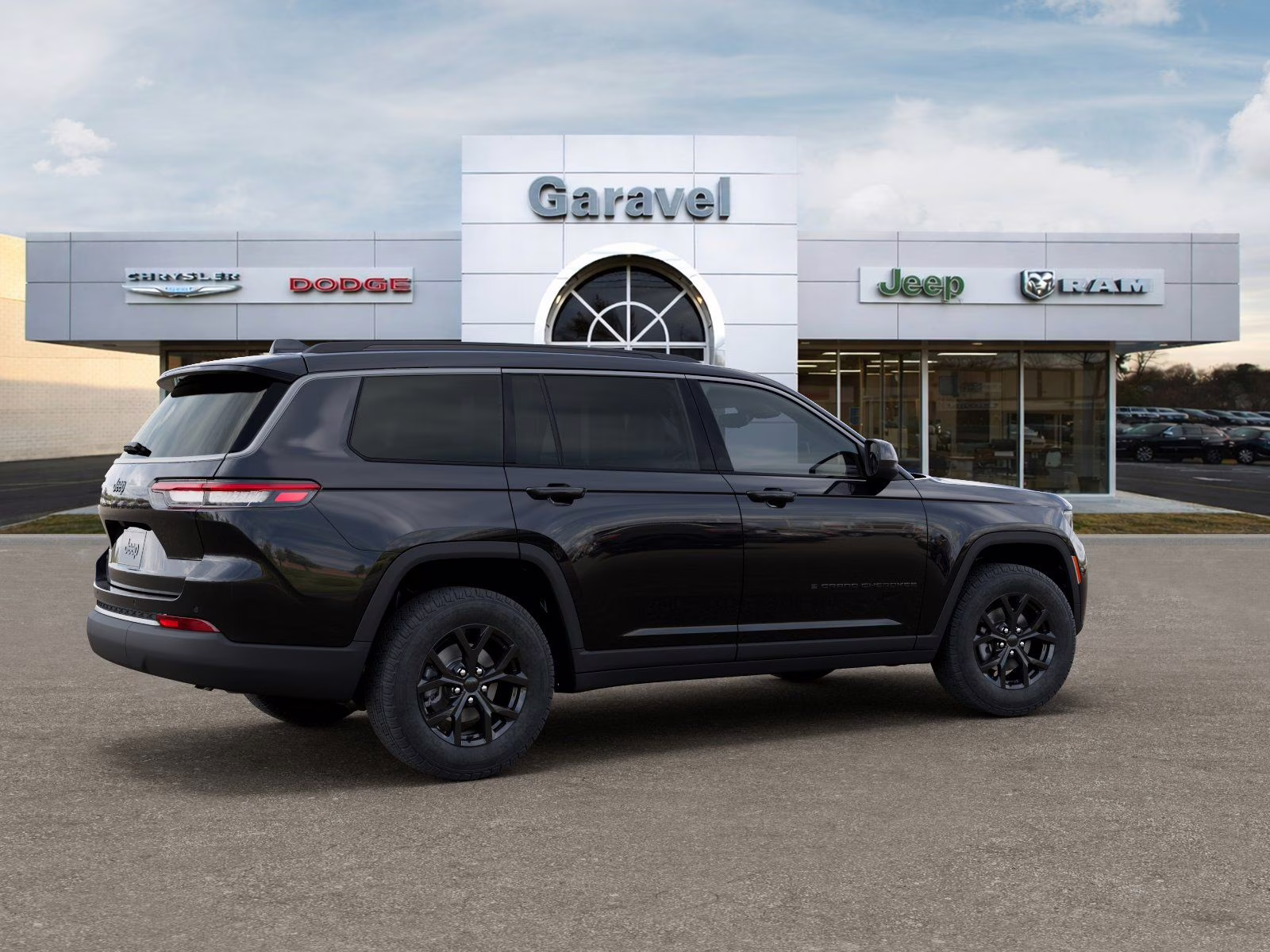 2026 Diamond Black Crystal Pearlcoat Jeep Grand Cherokee L Laredo 4X4 SUV