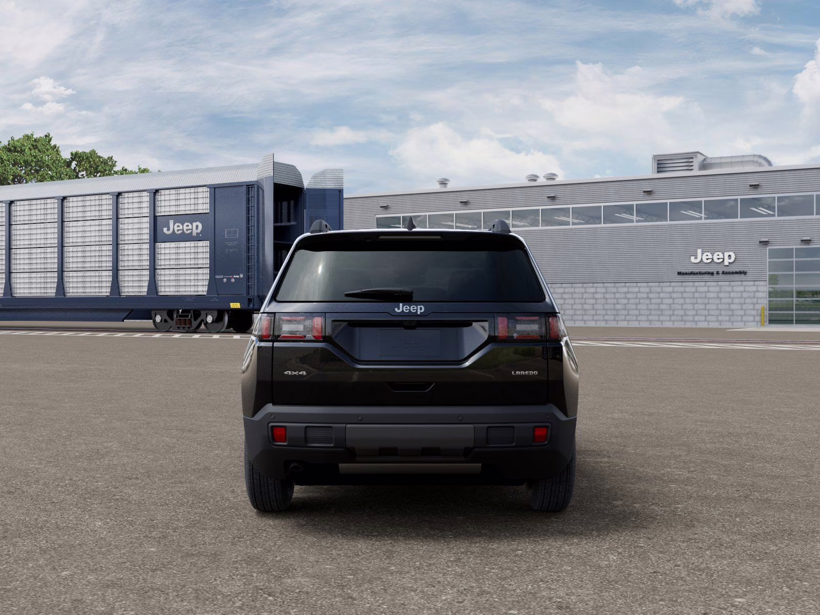 2026 Diamond Black Crystal Pearlcoat Jeep Cherokee Laredo 4X4 SUV