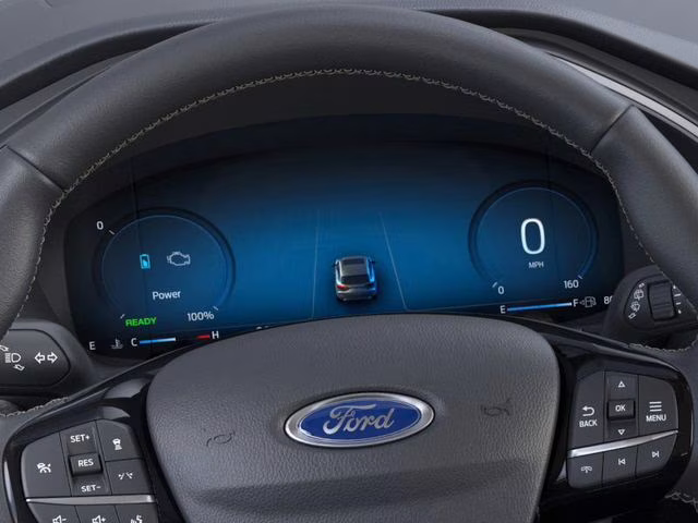 2025 White Metallic Ford Escape Plug-In Hybrid Base FWD SUV