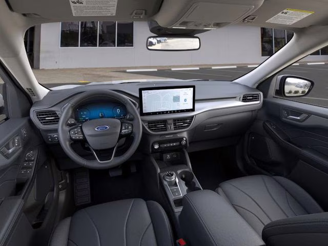 2025 White Metallic Ford Escape Plug-In Hybrid Base FWD SUV