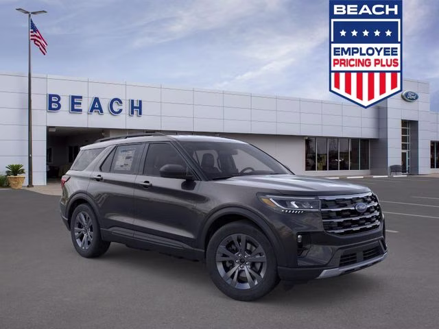 2026 Agate Black Metallic Ford Explorer Active 4X4 SUV