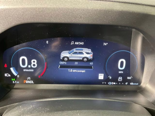 2026 White Metallic Ford Explorer Active RWD SUV