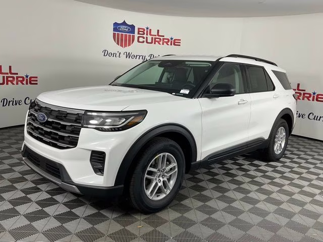 2026 White Metallic Ford Explorer Active RWD SUV