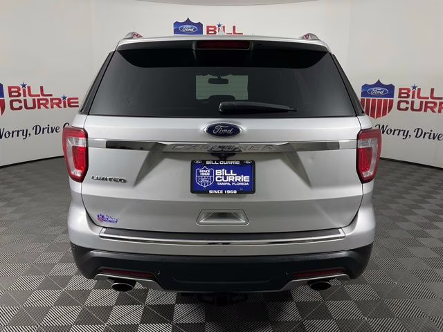 2018 Ingot Silver Ford Explorer Limited FWD SUV